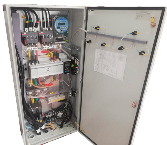 Вводно-распределительное устройство с автоматическим вводом резерва (ВРУ с АВР)