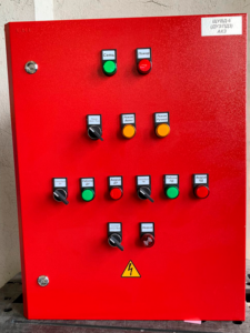 Шкаф (щит) управления дымоудалением (ШУД), панель противопожарных устройств (ППУ)