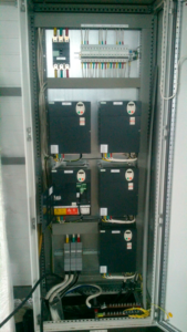 Шкаф управления насосной станцией (ШУН) с преобразователями частоты