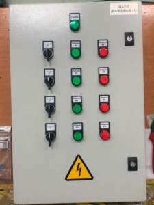 Шкаф (щит) управления вытяжной вентиляцией (ШУВ) на базе контроллера modicon m172