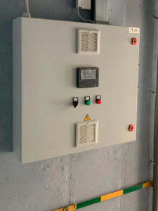 Шкаф (щит) управления приточной вентиляцией (ШУВ) на базе контроллера segnetics SMH4